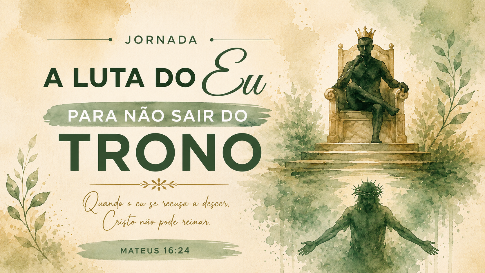 a luta do eu para nao sair do trono banner