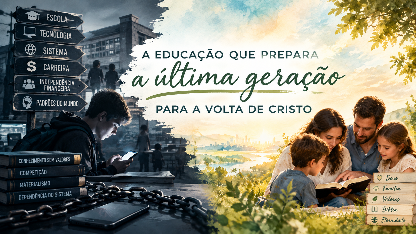 a educacao que prepara última geracao