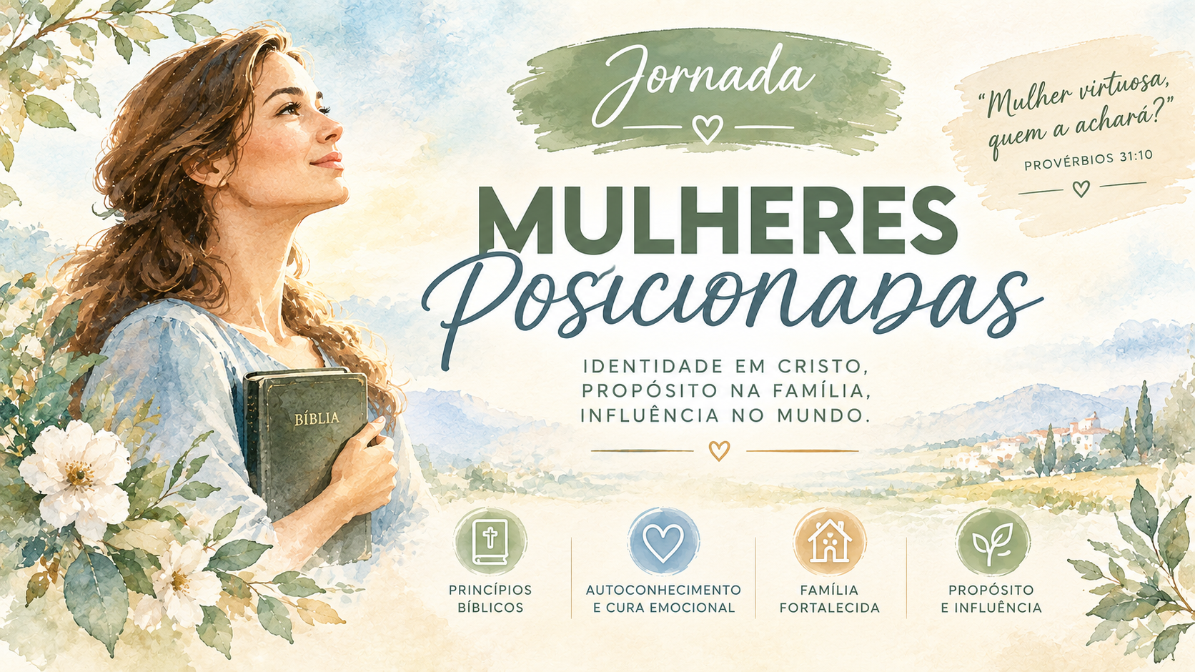 mulheres posicionadas banner